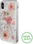 Силиконов Калъф с Цветя за SAMSUNG S9, 4SMARTS Glamour Bouquet Case, Сребро/Розов