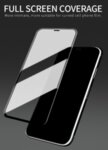 Стъклен Протектор за iPhone 11 Pro/XS/X, X-ONE Extra Strong 3D Glass, Черен