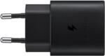 Оригинално Бързо Зарядно за SAMSUNG 220v Super Fast Charger USB-C EP-TA800NBE S21/20 Note 20/10 25W Black