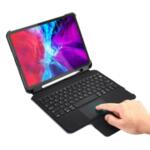 Калъф с Клавиатура за APPLE iPad Pro 11"/ Air 4, CHOETECH Keyboard Pad Case, Черен
