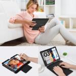Калъф с Клавиатура за APPLE iPad Pro 11"/ Air 4, CHOETECH Keyboard Pad Case, Черен