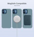 Magsafe Силиконов Калъф за iPhone 12/Pro, CHOETECH Magnetic Case, Светло Син