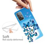 Силиконов Калъф за SAMSUNG A32 4G, Printing Butterfly Case, Цветен