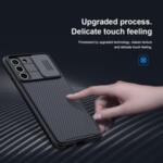 Калъф с Плъзгач за Камера за SAMSUNG S21 FE, NILLKIN CamShield Case, Черен