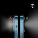 Удароустойчив Протектор за Камерата на iPhone 12/Pro, RINGKE Full Cam Glass, Син