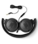 Слушалки, JBL Tune 500 Headphones Jack 3.5mm, Черен