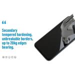 Стъклен Протектор за iPhone 13 Pro / 13, MR. MONKEY HD 5D Glass, Черен