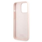 Луксозен Калъф за iPhone 13 Pro, KARL LAGERFELD Silicone Iconic Case, Розов