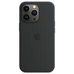 Оригинален Силиконов Калъф за APPLE iPhone 13 Pro, Silicone Magsafe Case MM2K3, Черен