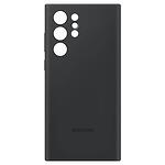 Оригинален Силиконов Калъф за SAMSUNG S22 Ultra, Silicone Cover Case EF-PS908TBE, Черен