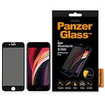 Стъклен Протектор за iPhone SE 2020 8/7, PANZERGlass Antibacterial, Черен