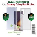 Калъф 360° за SAMSUNG Note 20 Ultra, 4SMARTS Premium Set Case, Прозрачен