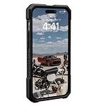 Magsafe Противоударен Калъф за iPhone 14 Pro Max, UAG Monarch Pro Leather Case, Черен