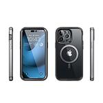 MagSafe Противоударен Калъф за iPhone 14 Pro Max, SUPCASE Ub Edge Mag, Черен