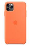 Оригинален Силиконов Калъф за iPhone 11 Pro Max, Silicone Case MY112ZM/A, Оранжев