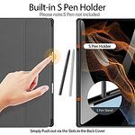 Калъф с Pen Поставка за SAMSUNG Tab S6 Lite 10.4, DUX DUCIS Domo Case, Черен