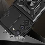 Калъф с Предпазител за Камера и Стойка за SAMSUNG A34, Kickstand Pro Case, Черен