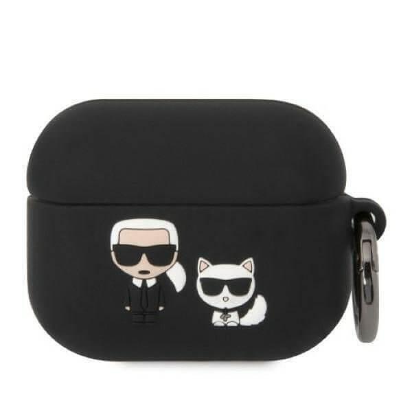 Луксозен Калъф за APPLE Airpods Pro/ 2, KARL LAGERFELD Silicone Karl ...