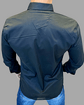Мъжка риза  - MINIMAL SPRAYED OPPOSITE BLACK