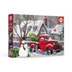 Пъзел Коледни къщички – 500 части