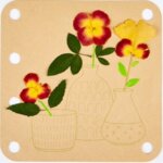H5574 Комплект за рисуване на сухи цветя