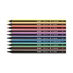 MILAN Цветни моливи Ergo, 3.5 mm, 10 цвята, с включена острилка