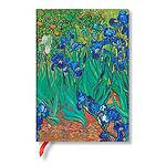 PAPERBLANKS Van Goghs Irises Тефтер 130/180Мм Тв.Корица 72