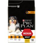 PURINA® PRO PLAN® Dog Medium  Adult с OPTIBALANCE за кучета в зряла възраст от средни породи, суха храна, Пиле, 3kg