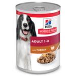 Hill’s Science Plan Canine Adult Turkey /с пуешко/ консерва - За кучета от всички породи над 1 година.