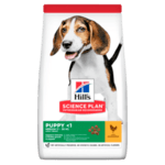 Hill’s Science Plan Canine Puppy Medium с пилешко - За подрастващи кучета от средните породи до 25 кг., от отбиването до 1 г. Бременни и кърмещи кучета.