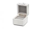 ZILVERSTAD Луксозна кутия със посребрени елементи за венчални халки