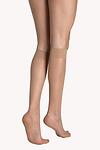 LISCA Тънки прозрачни чорапи до коляното Fashion 15 den ЧЕРЕН-Copy