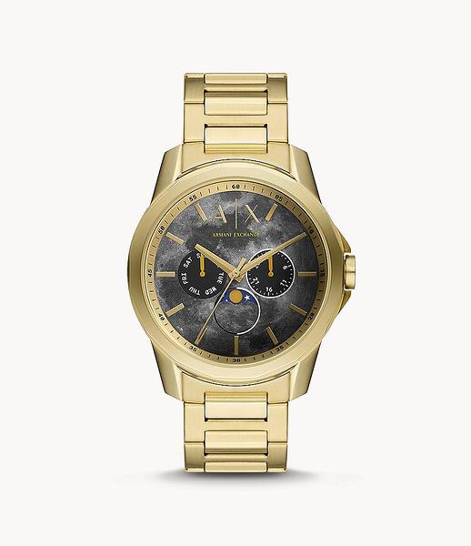 магазин - Благородна онлайн Материал корпус: мъжки Exchange на часовници Armani Роже стомана -