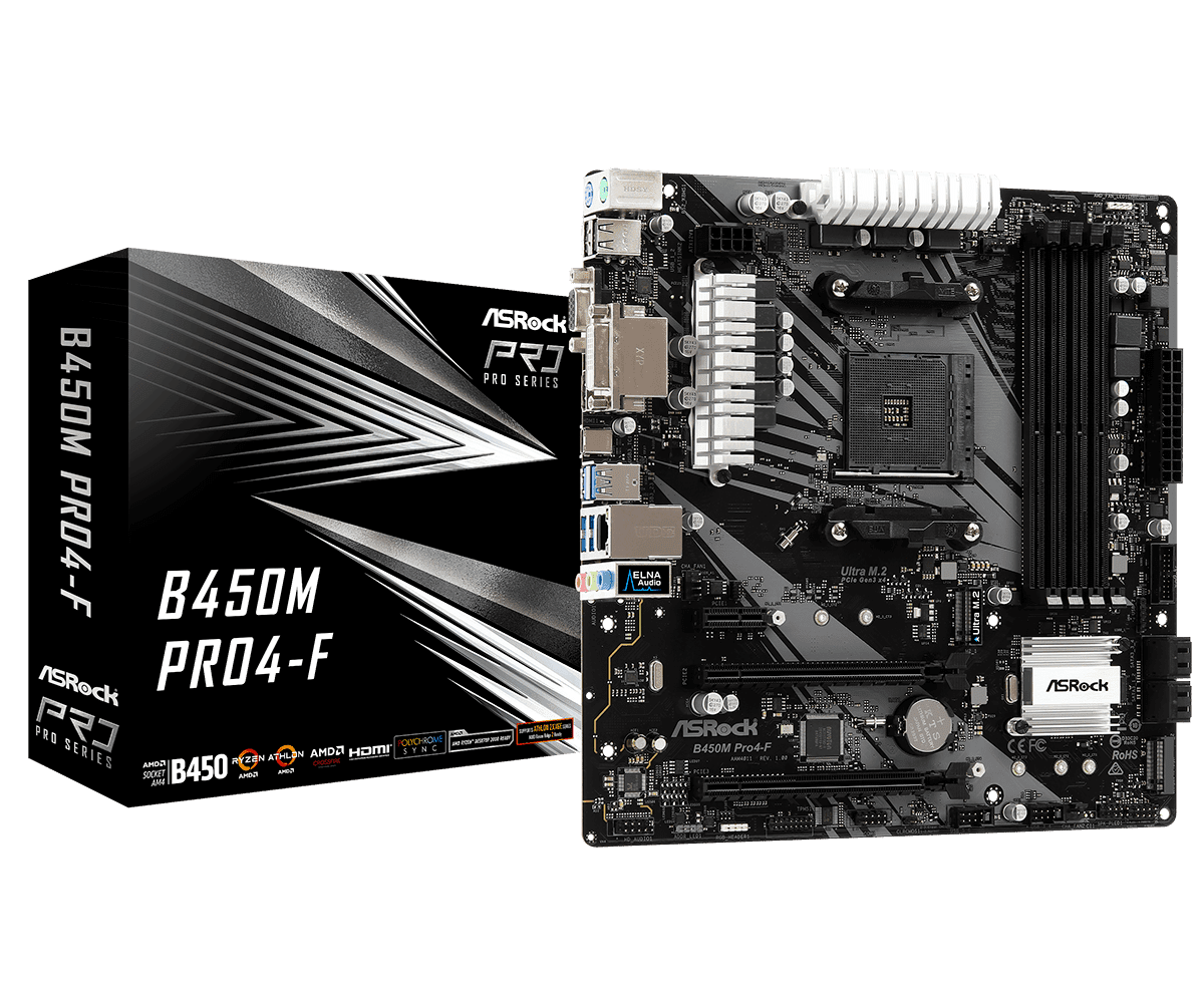 Asrock b450m pro4 f и asrock b450m pro4 в чем разница