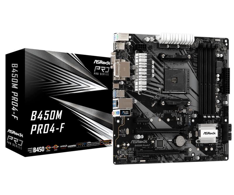 Asrock b450m pro4 f и asrock b450m pro4 в чем разница