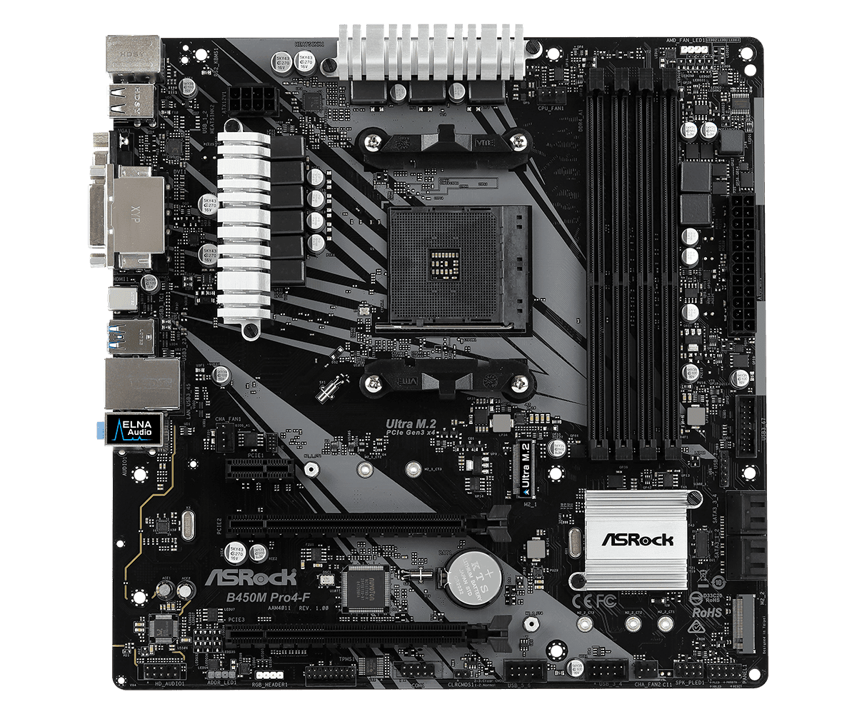 Asrock b450m pro4 f и asrock b450m pro4 в чем разница