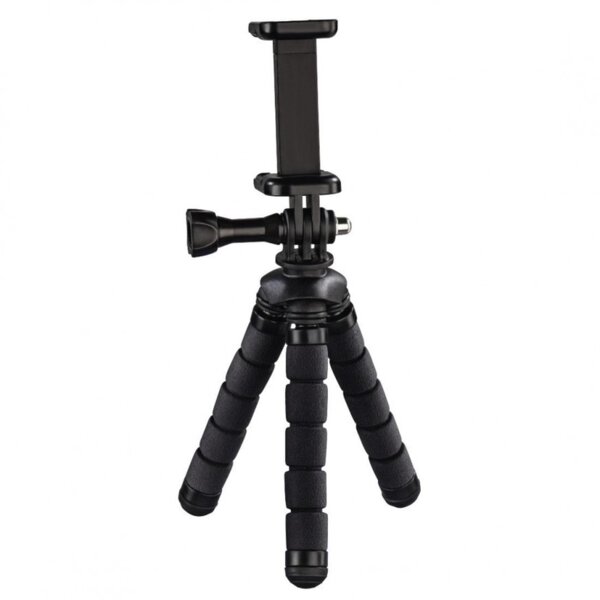 Мини статив HAMA Flex, за смартфони, 14 см, Черен Мини статив HAMA Flex, за смартфони, 14 см, Черен