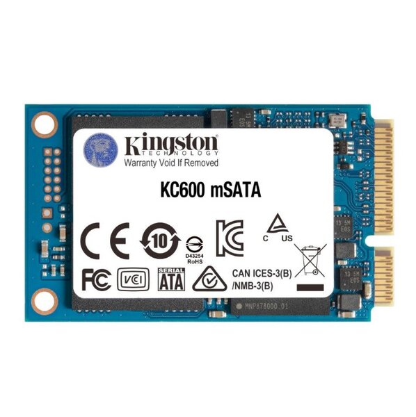 SSD KINGSTON KC600, 256GB, mSATA, SKC600MS/256G SSD KINGSTON KC600, 256GB, mSATA, SKC600MS/256G