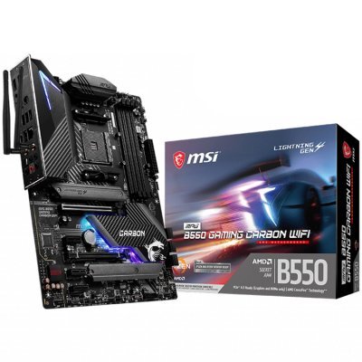 MSI MPG B550 Gaming Carbon WiFi MSI MPG B550 Gaming Carbon WiFi