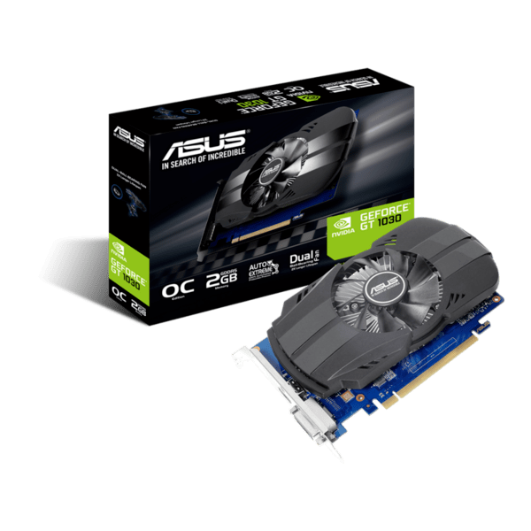 ASUS Phoenix GT 1030 OC edition, 2GB GDDR5 ASUS Phoenix GT 1030 OC edition, 2GB GDDR5