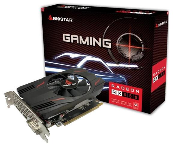 Biostar RX550 2GB DDR5 Biostar RX550 2GB DDR5