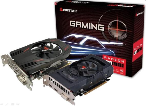 Biostar RX550 4GB DDR5 Biostar RX550 4GB DDR5