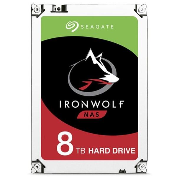SEAGATE HDD 8TB IronWolf ST8000VN004 SEAGATE HDD 8TB IronWolf ST8000VN004
