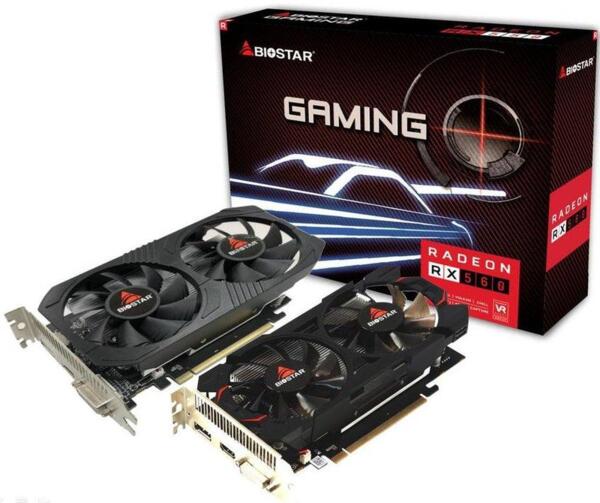 Biostar RX560 4GB DDR5 Biostar RX560 4GB DDR5