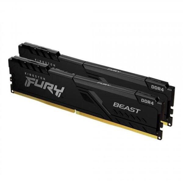 Kingston FURY Beast Black 8GB(2x4GB) DDR4 2666MHz CL16 Kingston FURY Beast Black 8GB(2x4GB) DDR4 2666MHz CL16
