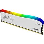 KINGSTON FURY BEAST WHITE RGB 8GB DDR4 PC4-25600 3200MHz CL16