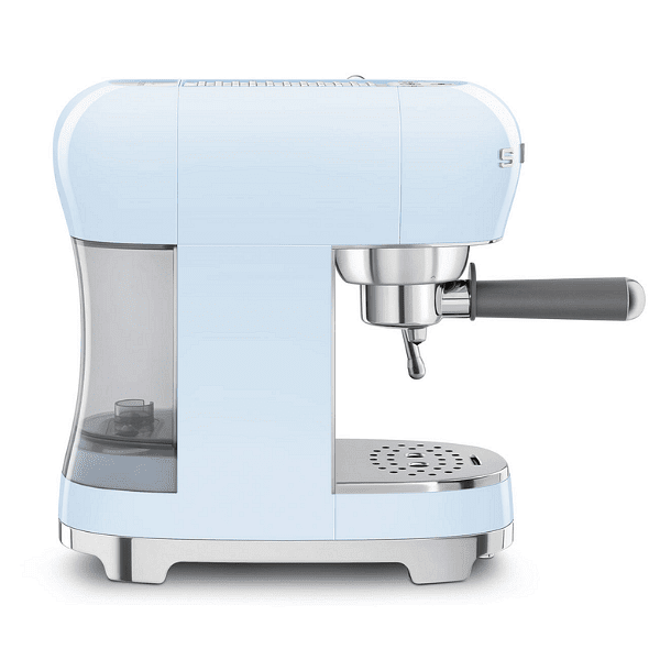 SMEG ръчна еспресо кафемашина, пастелно синьо