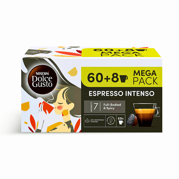 NescaféDolceGustoEspressoIntensoкапсули68бр.