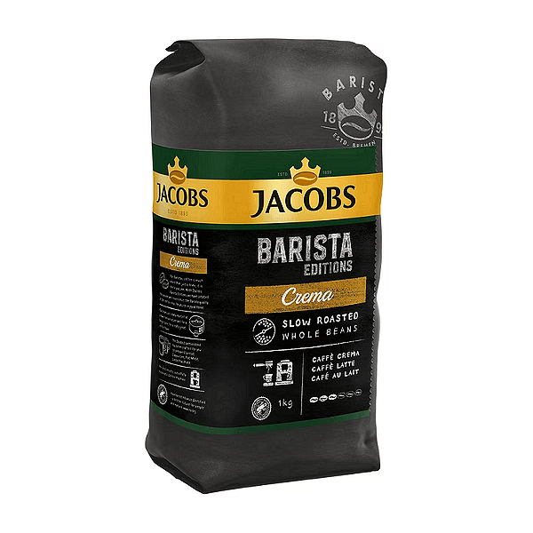 Jacobs Barista Editions Crema - 1 kg Кафе на зърна