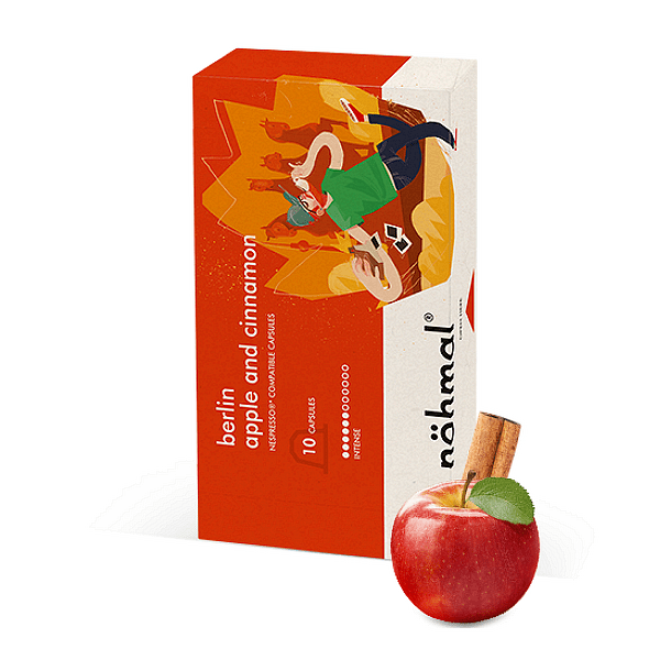 nöhmal Berlin ябълка и канела - 10 Nespresso® съвместими капсули